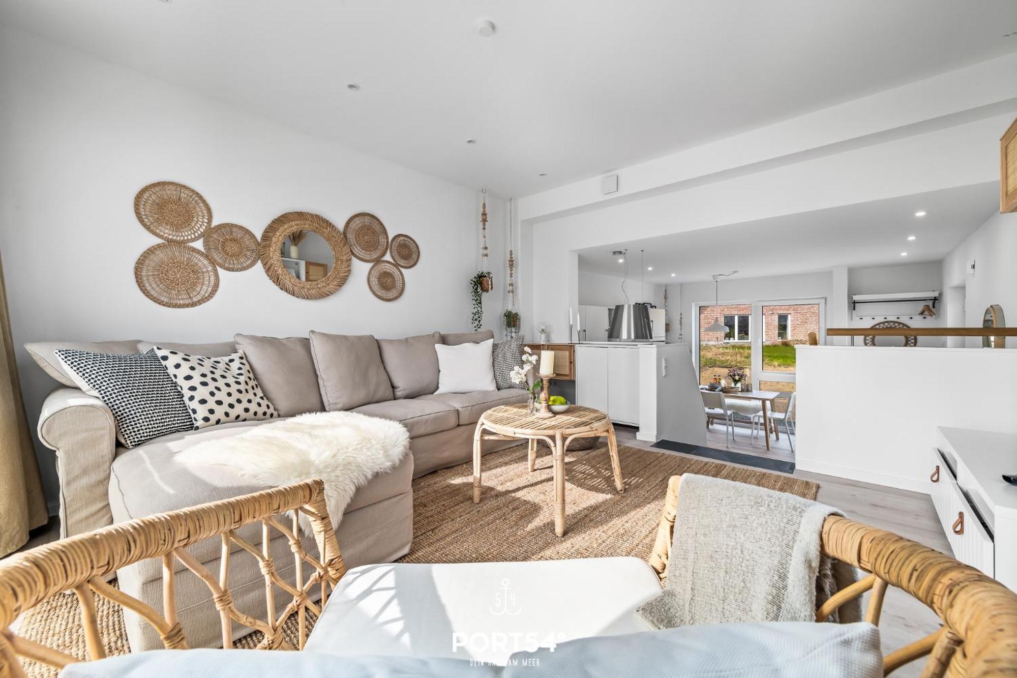Modernes Ferienhaus "Meerliebe" Mit Direktem Meerblick An Der Ostsee Глюксбург Экстерьер фото